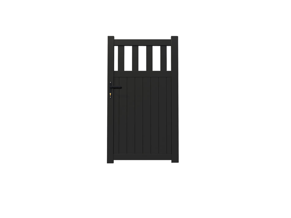 The Bond - Aluminium Pedestrian Gate with Mixed Infill